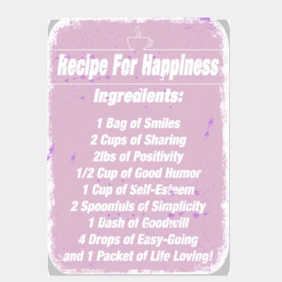 Recipe for a Happiness V2 Pink  Thumbnail
