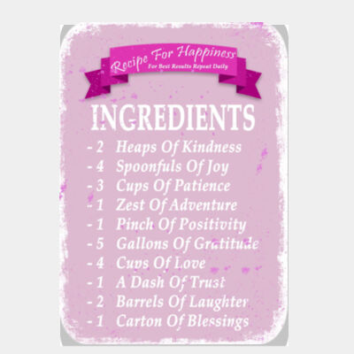 Recipe for a Happiness V3 Pink  Thumbnail