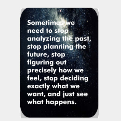 Stop Analyzing the Past  Thumbnail