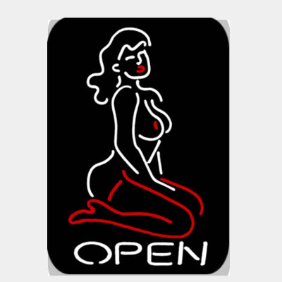 Strip Club Open Neon Style  Thumbnail