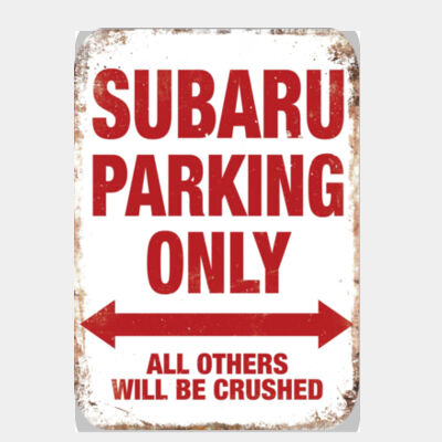 Subaru Parking Only Thumbnail
