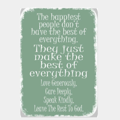 The Happiest People Green  Thumbnail