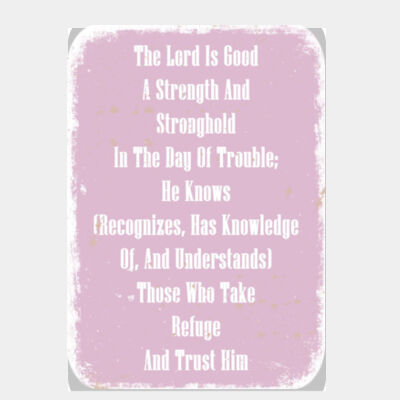 The Lord is Good Pink  Thumbnail