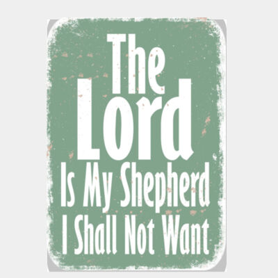 The Lord is My Shepard Green Thumbnail