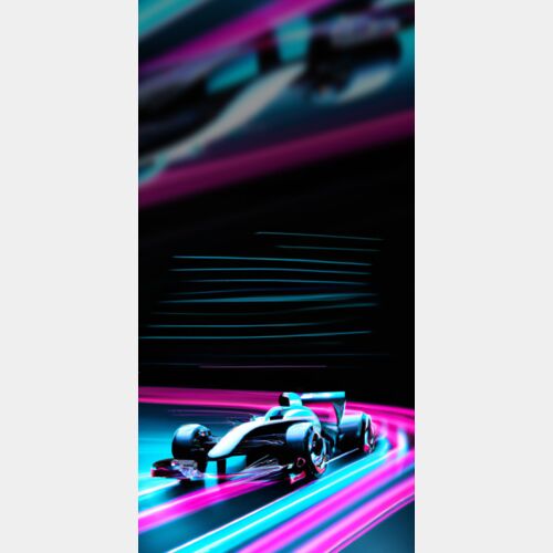 neon f1 car Thumbnail