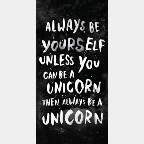 Always be a Unicorn Slogan Thumbnail