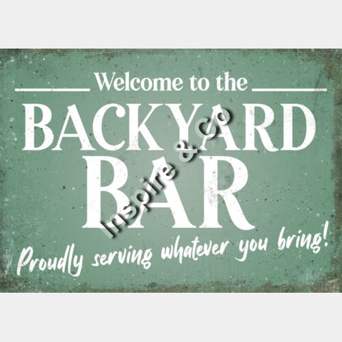 backyard bar - green Thumbnail
