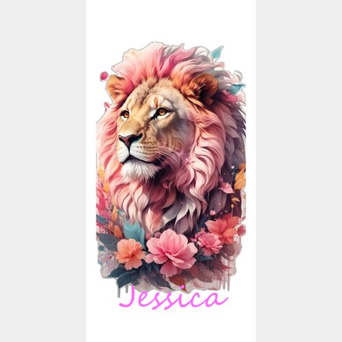 PERSONALISED FLIP FLOWER LION TEMPLATE Thumbnail