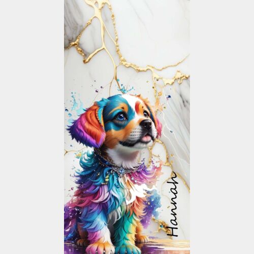 PHONE DOG PAINT SPLASH MARBLE TEMPLATE Thumbnail