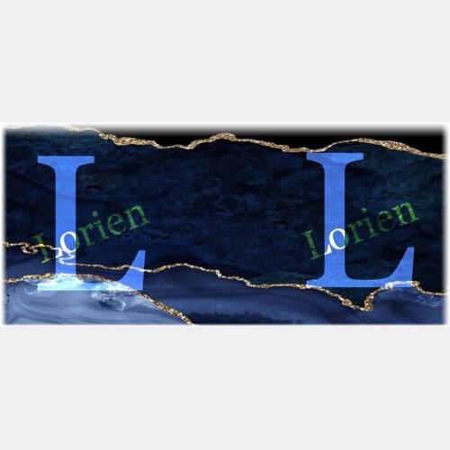 MUG PERSONALISED ROYAL BLUE TEMPLATE Thumbnail