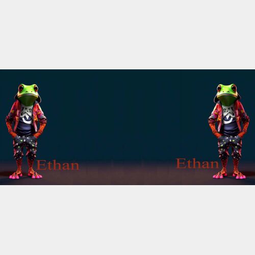PERSONALSIED MUG chilling FROG TEMPLATE Thumbnail