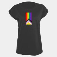 Women's extended shoulder tee Thumbnail