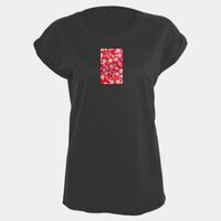 Women's extended shoulder tee Thumbnail