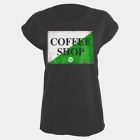 Women's extended shoulder tee Thumbnail