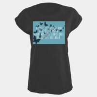 Women's extended shoulder tee Thumbnail