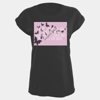 Women's extended shoulder tee Thumbnail