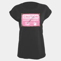 Women's extended shoulder tee Thumbnail