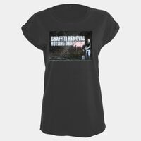 Women's extended shoulder tee Thumbnail