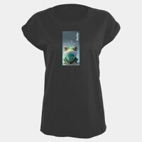 Women's extended shoulder tee Thumbnail