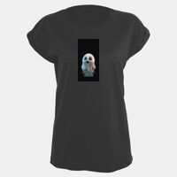 Women's extended shoulder tee Thumbnail