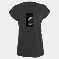 Women's extended shoulder tee Thumbnail