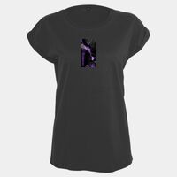 Women's extended shoulder tee Thumbnail