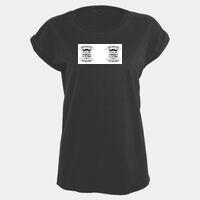 Women's extended shoulder tee Thumbnail