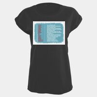 Women's extended shoulder tee Thumbnail